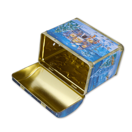nice music tin metal box for Christmas gift